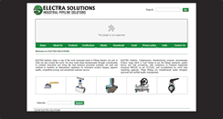 Desktop Screenshot of electrasols.com