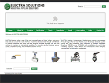 Tablet Screenshot of electrasols.com